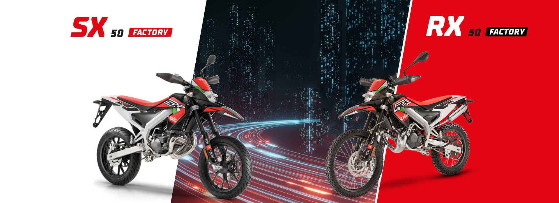 SX 50 Factory & RX 50 Factory AKTION!