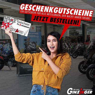 Ginzinger Gutschein - das ideal Geschenk