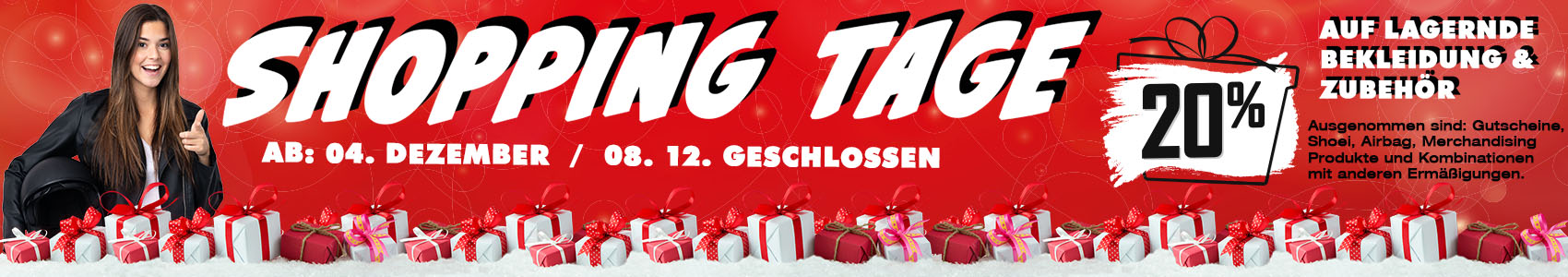 Shopping Tage im November