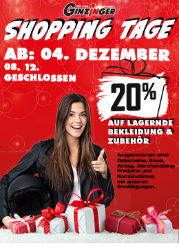Shopping Tage im ab 24.Nov. 2023