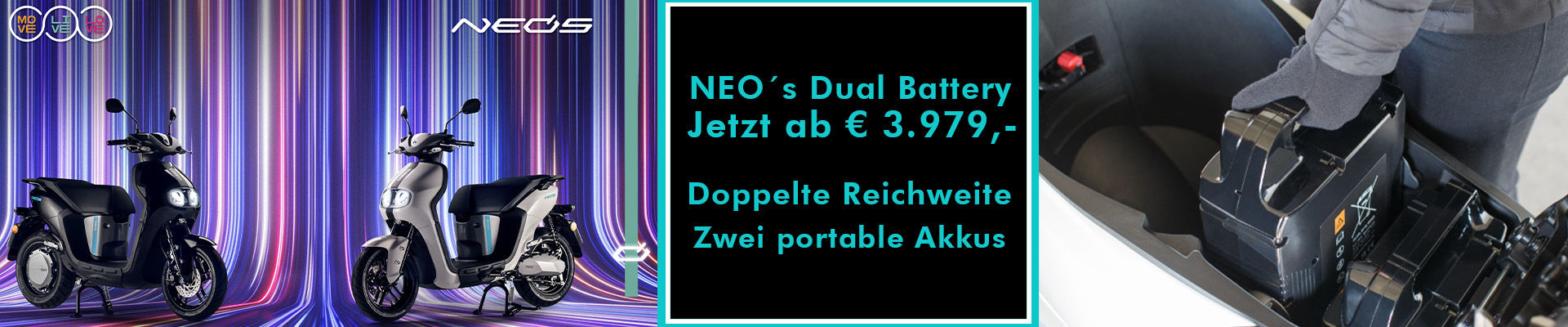 Yamaha Neo's Dual Battery 