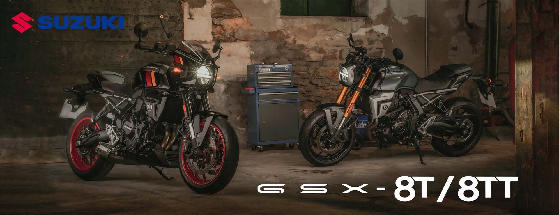 GSX-8T und GSX-8TT