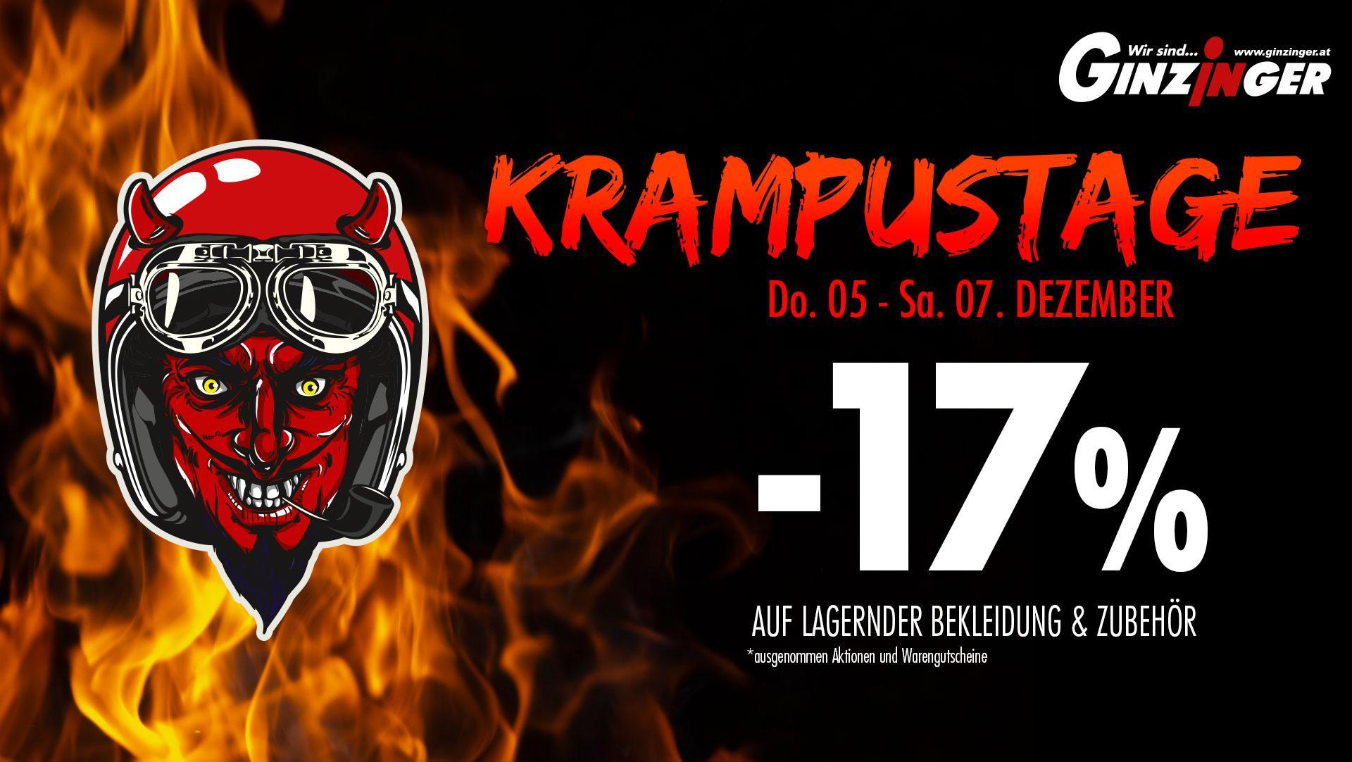 Krampustage und Prozente bei Zweirad Ginzinger