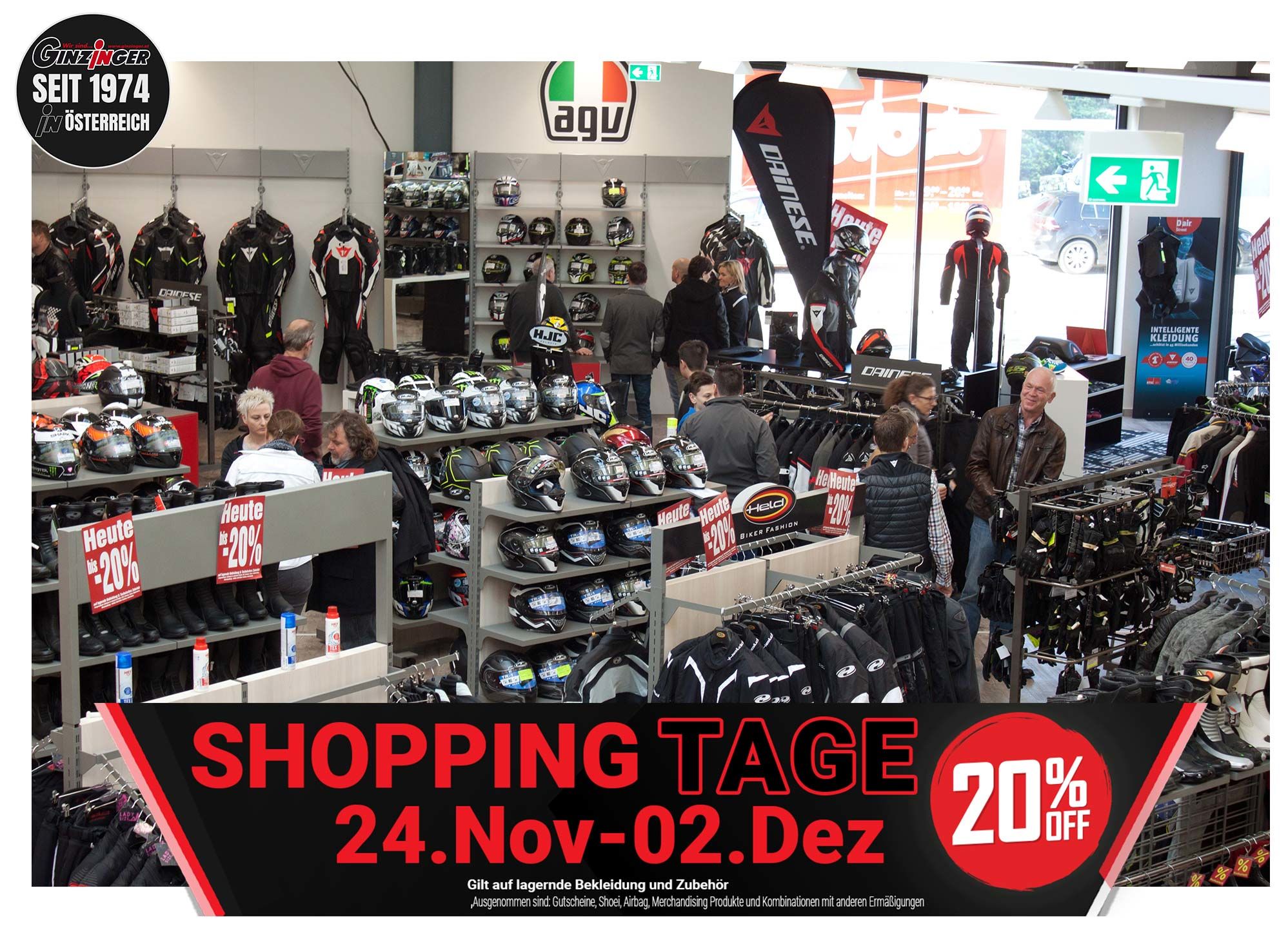 Shopping Days ab Black Friday 20023