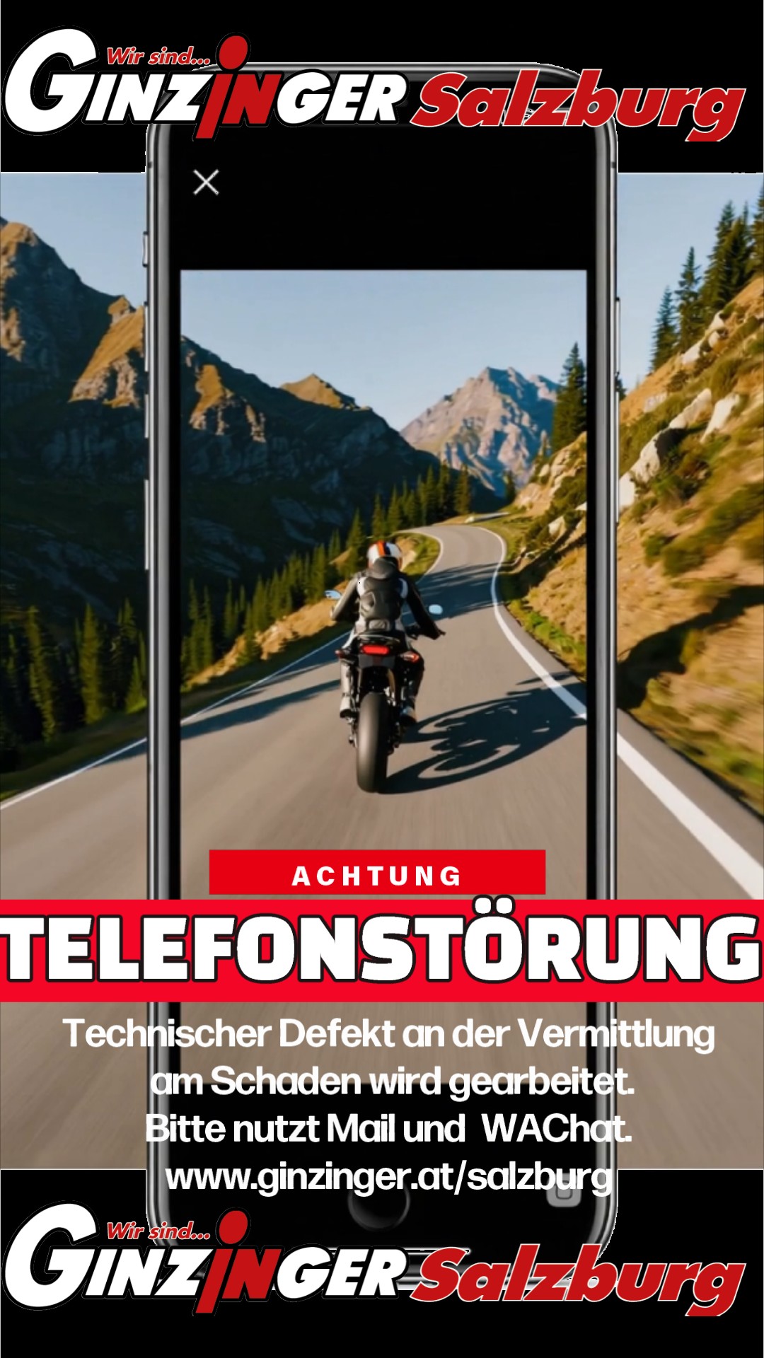 Salzburg ohne Telefon