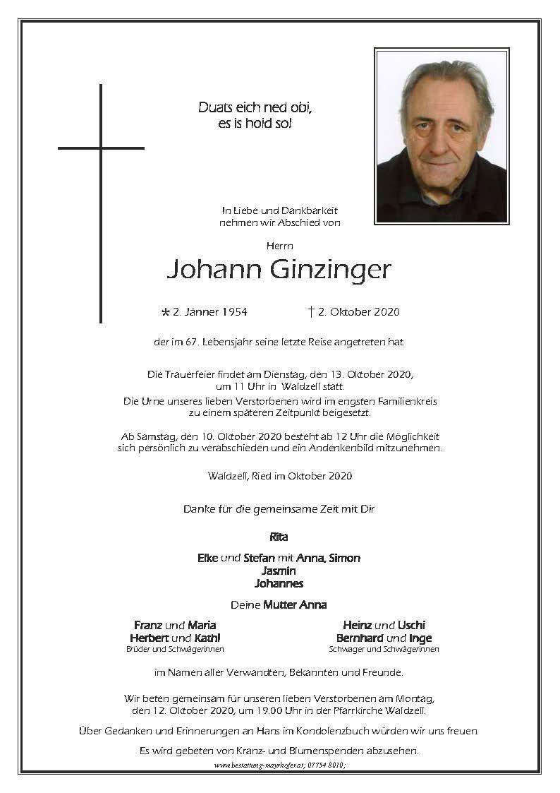 Johann Ginzinger kl