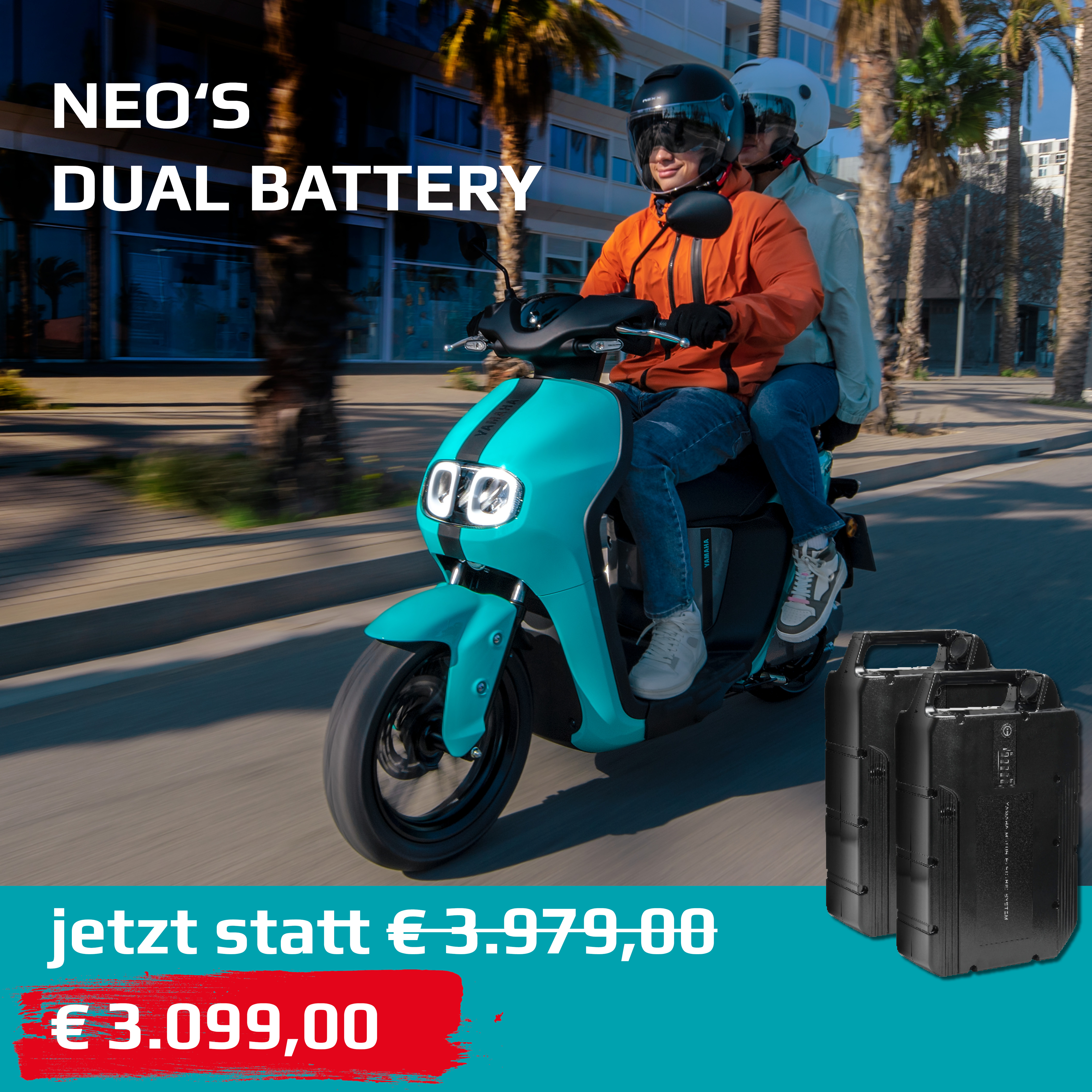 NEO‘s Dual Battery