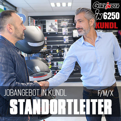 Ginzinger Kundl sucht Fachberater für Motorrad
