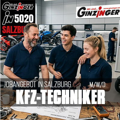 Ginzinger Salzburg sucht KFZ Techniker 