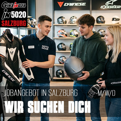 Wir suchen Fachberater für Motorradbekleidung
