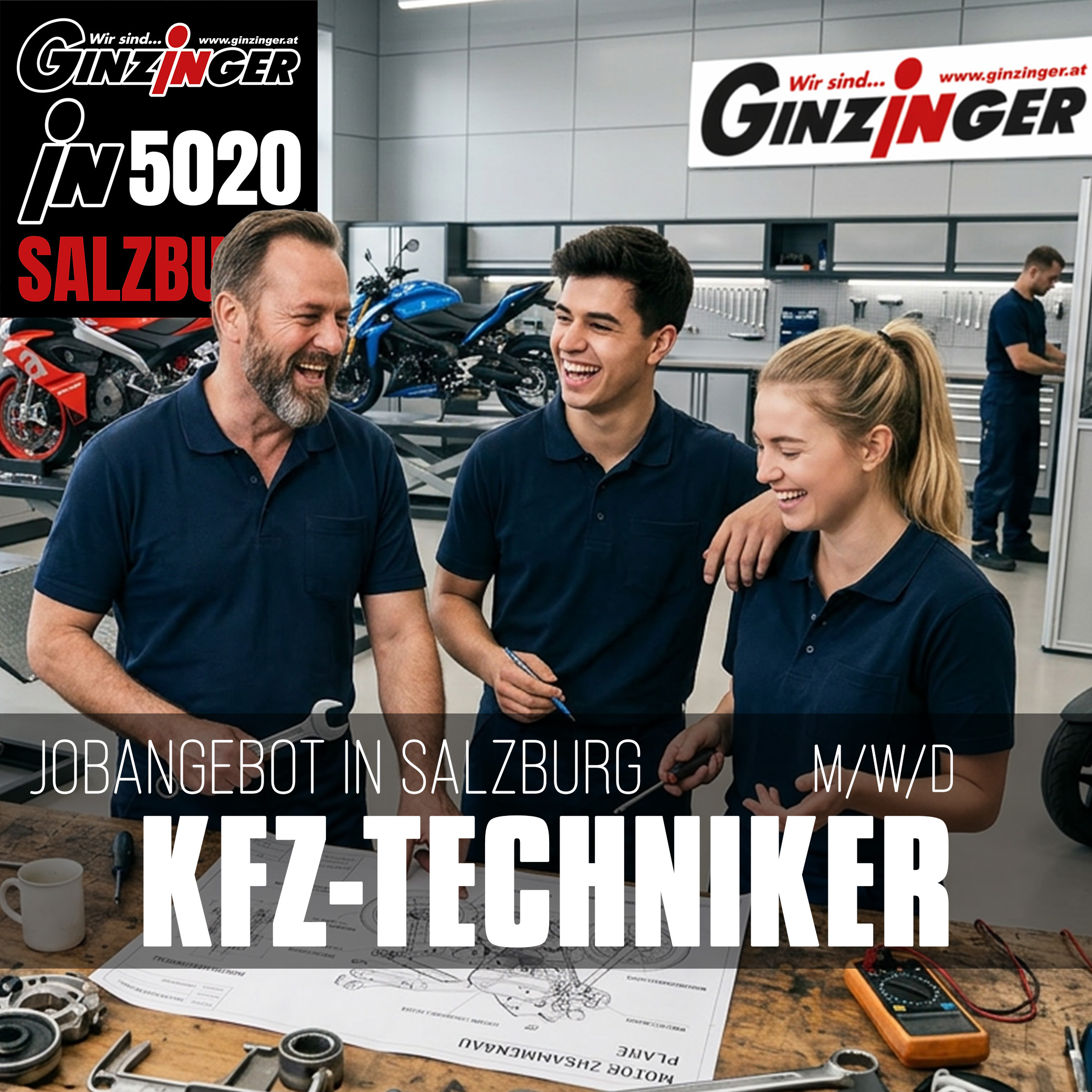 kfz-Technikerin in Salzburg