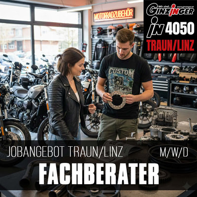 Motorrad Teile verkaufen Jobangebot