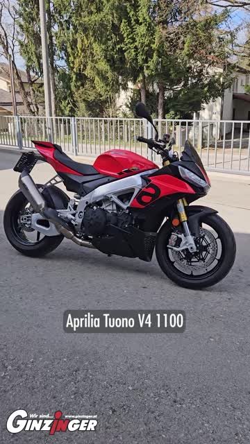 Reel Aprilia Tuono V4