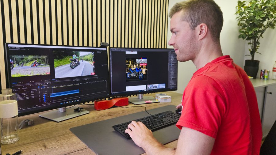 Videoschnitt am Arbeitsplatz