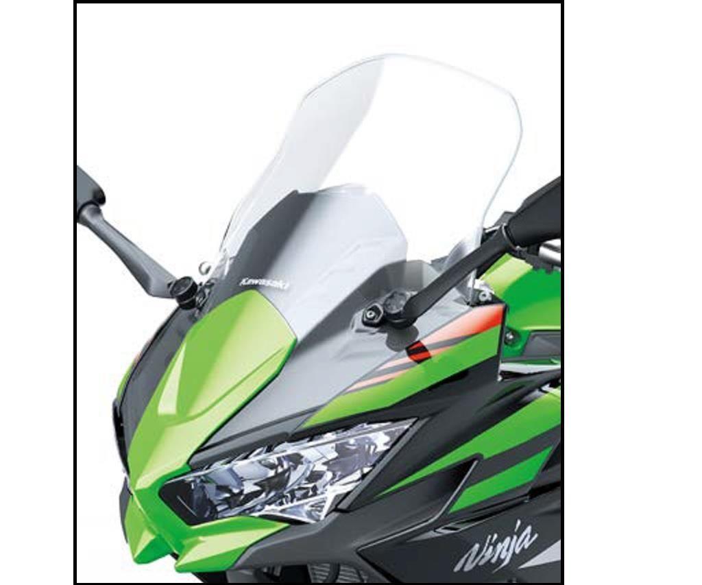 Ninja 650 Windschild hoch