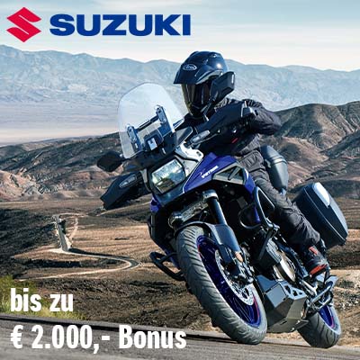 Suzuki Sommerbonus Aktion