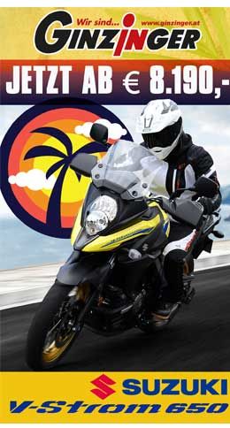 V-Strom Aktion jetzt ab € 8.190,-