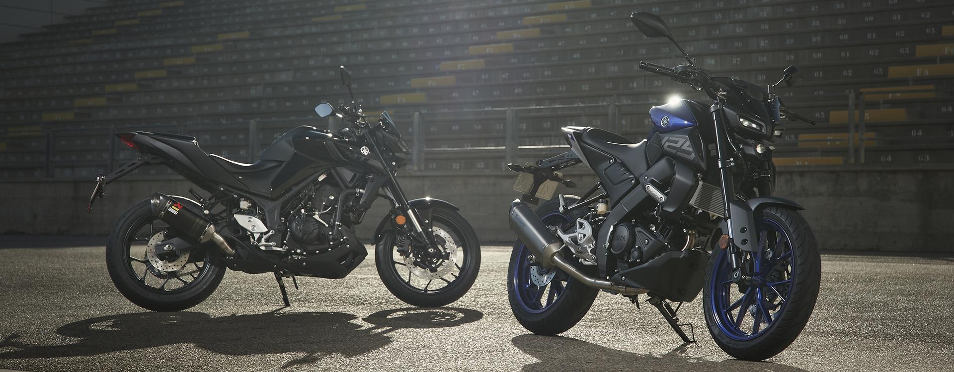 Sportpakete für die Modelle MT-125 und MT-03