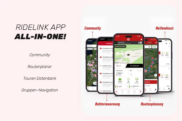 RideLink App Screen Cockpit
