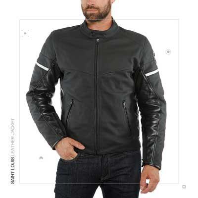 Saint Louis Lederjacke