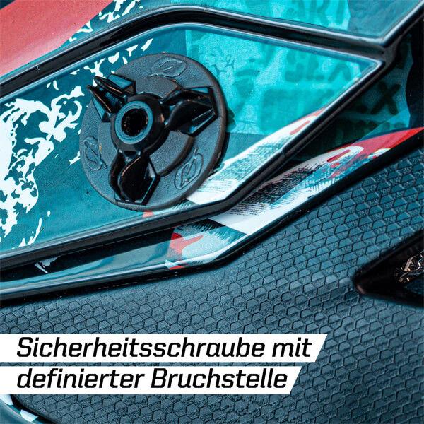 Sicherheitsschraube mit definierter Bruchstelle