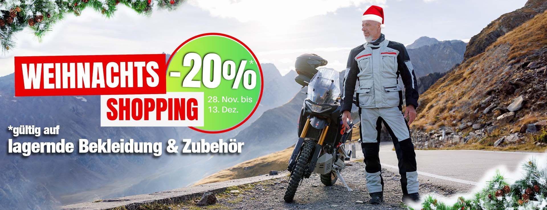 -20% Weihnachtsshopping