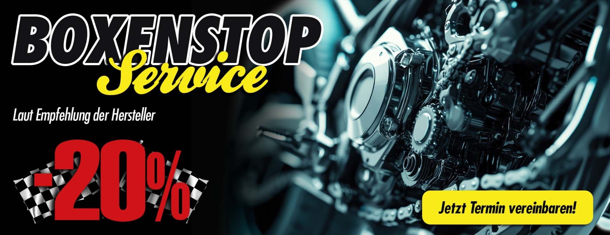 -20% Service Aktion in allen Ginzinger Filialen - Jetzt Termin vereinbaren.