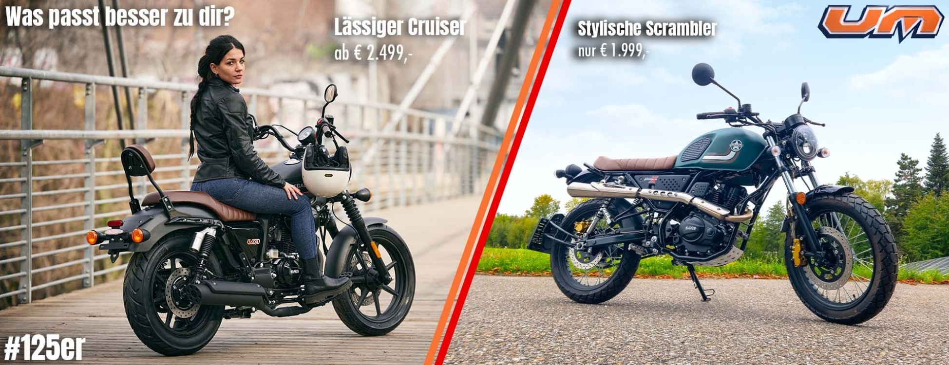 UM Motorcycles Aktionen UM Motorcycles Aktionen